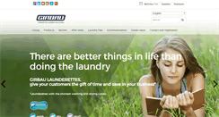 Desktop Screenshot of laundryequipment.girbau.com