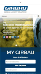 Mobile Screenshot of girbau.fr