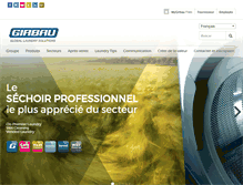Tablet Screenshot of girbau.fr