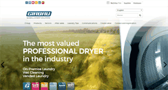 Desktop Screenshot of commerciallaundryequipment.girbau.cat